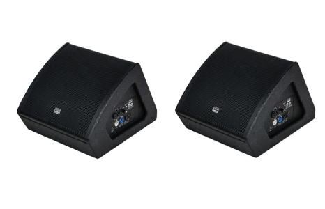 Set of 2 DJ monitor speakers rental